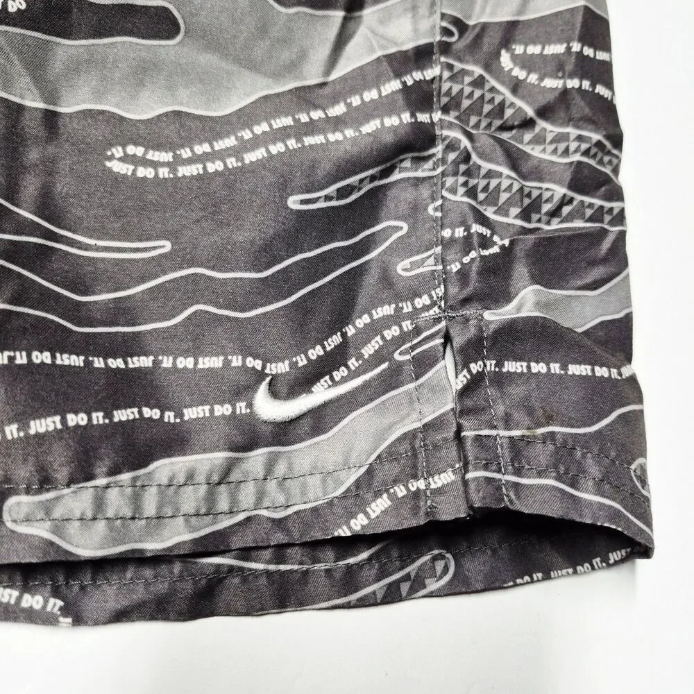 ​Nike Swim Shorts Mens XL Just Do It Tiger Camo Swim Trunks Board Shorts NESSB62